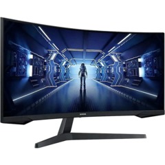 Монитор Samsung (LC34G55TWWIXCI)34/UWQHD/VA/165Hz/250cd/1ms/DP/HDMI - фото 2