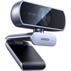 Веб-камера UGREEN CM678 (15728) USB WEB Camera 1080P@30hz цв. серебристый - фото 2