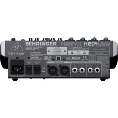 Микшерный пульт Behringer 1204USB, 4 моновхода, 2 стерео, 2 AUX-шины, USB - фото 4