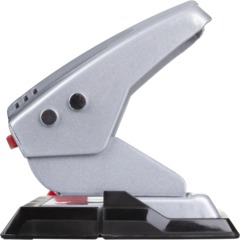 Дырокол ADVANCED  металл эргоном,30/35л,2 отв,с линейкой,серебристый 630310 - фото 7