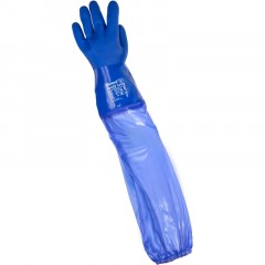 Перчатки ПВХ КЩС Gward Sandy Long PVC014 синие р.10,XL (6 пар/уп) Перчатки ПВХ КЩС Gward Sandy Long PVC014 синие р.10,XL (6 пар/уп) - фото 3