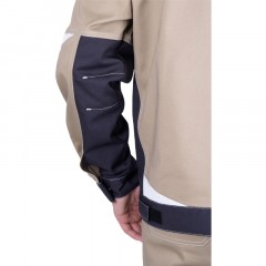 Куртка лет муж ТУРБО SAFETY (Кур402) беж/т-сер (112-116, 182-188) Куртка лет муж ТУРБО SAFETY (Кур402) беж/т-сер (112-116, 182-188) - фото 6