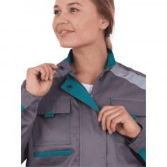 Костюм лет жен ГАЛАКТИКА КПК (Кос501) сер/бирюз (88-92, 170-176) Костюм лет жен ГАЛАКТИКА КПК (Кос501) сер/бирюз (88-92, 170-176) - фото 6