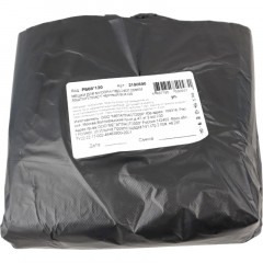 Мешки для мусора ПВД 240л 28мкм 50шт/уп пласт черный 88х120