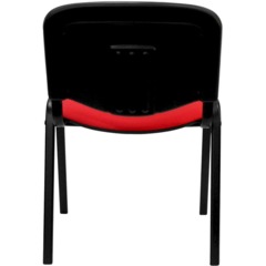 Стул 0MX_UA_EChair Rio(ИЗО/ISO) чёрн, ткань красная C02 - фото 13