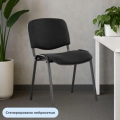 Стул 0MX_UA_EChair Rio(ИЗО/ISO) черн, ткань черная С-11 - фото 6