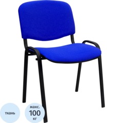 Стул 0MX_UA_EChair Rio(ИЗО/ISO) черн, ткань синий C-6