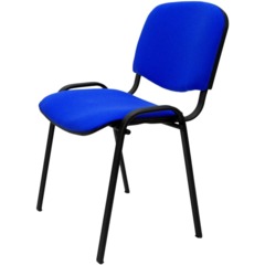 Стул 0MX_UA_EChair Rio(ИЗО/ISO) черн, ткань синий C-6 - фото 6