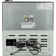 Холодильник BigTech FD46B, однокамерный, с замком, черный - фото 4