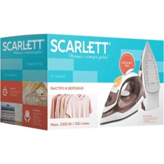 Утюг SCARLETT SC-SI30K47, 2200Вт, коричневый - фото 6