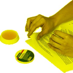 Подушка для смачивания пальцев гелевая ATTACHE 25г Россия - фото 5