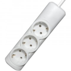 Удлинитель PROGIX PG322 3р/5м/3,5кВт/16А заземление, белый, ПВС 3х1.5 - фото 2