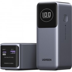 Внешний аккумулятор UGREEN PB724 (35526B)12000mAh 100W Quick Charging серый - фото 2