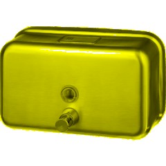 Дозатор для жидкого мыла Luscan Professional горизонт 1200мл металл