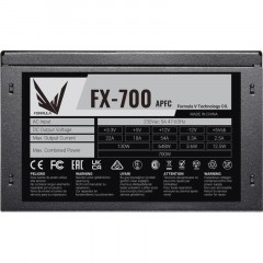 Блок питания Formula (FX-700)ATX (20+4pin) APFC 120/fan 7xSATA RTL Блок питания Formula (FX-700)ATX (20+4pin) APFC 120/fan 7xSATA RTL - фото 2