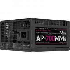 Блок питания Formula (AP-700ММ)ATX 80+(20+4pin)APFC 120/fan 6xSATA RTL бел - фото 2
