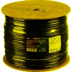 Кабель BigTech BT-CECR-006 медь UTP 4пары, кат.5e AWG24 PE Outdoor 305м чер - фото 2