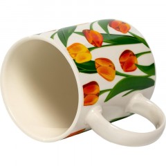 Кружка 350мл Тюльпаны, NEW BONE CHINA, подар.уп, 135-08029 Кружка 350мл Тюльпаны, NEW BONE CHINA, подар.уп, 135-08029 - фото 4