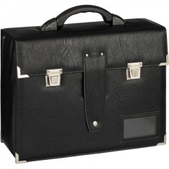 Портфель ГРИФ К мод. 1027/2 черный экокожа Портфель ГРИФ К мод. 1027/2 черный экокожа - фото 3