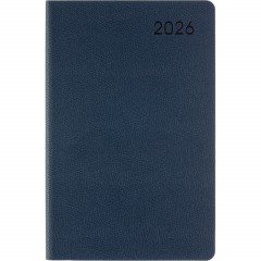 Ежедневник датированный 2026 Attache А5 168л 138x213мм иск.кожа темно-синий - фото 2