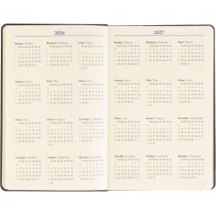 Ежедневник датированный 2026 Attache А5 168л 138x213мм иск.кожа темно-синий - фото 9