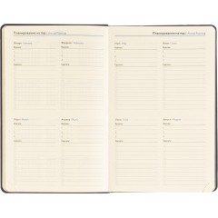 Ежедневник датированный 2026 Attache А5 168л 138x213мм иск.кожа темно-синий - фото 10