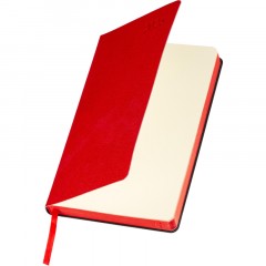 Ежедневник датированный 2026 Attache А5, 168л, 138x213мм, иск.кожа, красный - фото 5