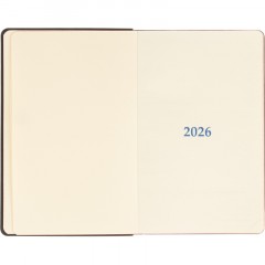 Ежедневник датированный 2026 Attache А5, 168л, 138x213мм, иск.кожа, красный - фото 7