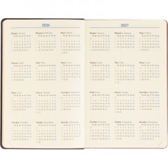 Ежедневник датированный 2026 Attache А5, 168л, 138x213мм, иск.кожа, красный - фото 9