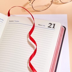 Ежедневник датированный 2026 Attache А5, 168л, 138x213мм, иск.кожа, красный - фото 19