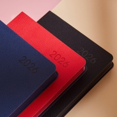 Ежедневник датированный 2026 Attache А5, 168л, 138x213мм, иск.кожа, красный - фото 21