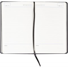 Ежедневник недатированный Attache А5, 160л, 138x213мм иск. кожа, черный - фото 15