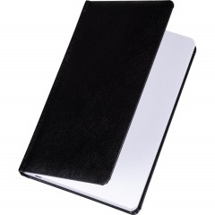 Ежедневник недатированный Attache А5, 160л, 138x213 мм балакрон, черный - фото 5