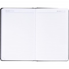 Ежедневник недатированный Attache А5, 160л, 138x213 мм балакрон, черный - фото 15