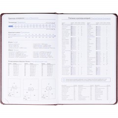 Ежедневник недатированный Attache А5, 160л, 138x213 мм балакрон, бордо - фото 13