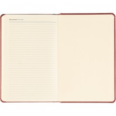 Ежедневник датированный 2026 Attache А5, 168л, 138x213мм, под кожу бордовый - фото 16