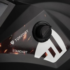 Щиток защитный сварщика с АСФ хамелеон TOPFORT STANDART 4/9-13 DIN - фото 5