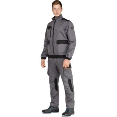 Куртка рабочая летняя мужская MACH2 сер/оранж р.3XL (арт.M2VE3GO3X) - фото 2