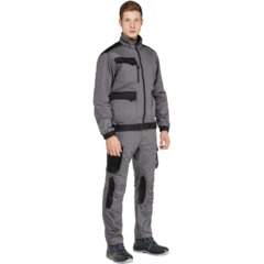 Куртка рабочая летняя мужская MACH2 сер/оранж р.3XL (арт.M2VE3GO3X) - фото 3