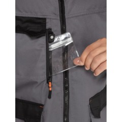 Куртка рабочая летняя мужская MACH2 сер/оранж р.3XL (арт.M2VE3GO3X) - фото 12