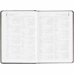 Ежедневник датированный 2026 А5+ SIDNEY NEBRASKA черный, зол обрез 3-125/02 - фото 14