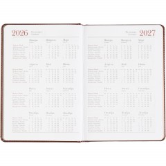 Ежедневник датированный 2026 А5+ SIDNEY NEBRASKA кор, зол обрез 3-125/03 - фото 10