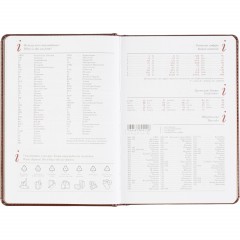 Ежедневник датированный 2026 А5+ SIDNEY NEBRASKA кор, зол обрез 3-125/03 - фото 12