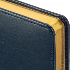 Ежедневник датированный 2026 А5+ SIDNEY NEBRASKA синий, зол обрез 3-125/04 - фото 3