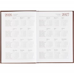 Ежедневник датированный 2026 А5+ IDEAL NEW коричневый 3-344/02 - фото 9