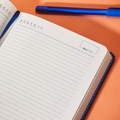 Ежедневник недатированный ATTACHE Priority А5, 143х210мм, 160л, синий - фото 20