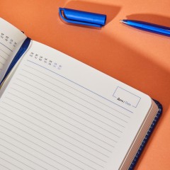 Ежедневник недатированный ATTACHE Priority А5, 143х210мм, 160л, синий - фото 21