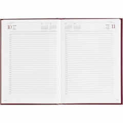 Ежедневник датированный 2026 А5+ IDEAL NEW бордовый 3-344/04 - фото 15