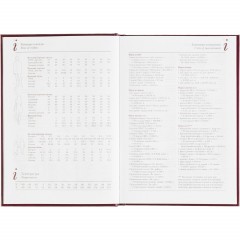 Ежедневник датированный 2026 А5+ IDEAL NEW бордовый 3-344/04 - фото 16
