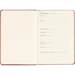 Ежедневник недатированный ATTACHE Priority А5, 143х210мм, 160л, коричневый Ежедневник недатированный ATTACHE Priority А5, 143х210мм, 160л, коричневый - фото 9